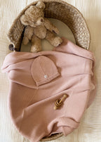 MiniLuna blanket & hat Pink