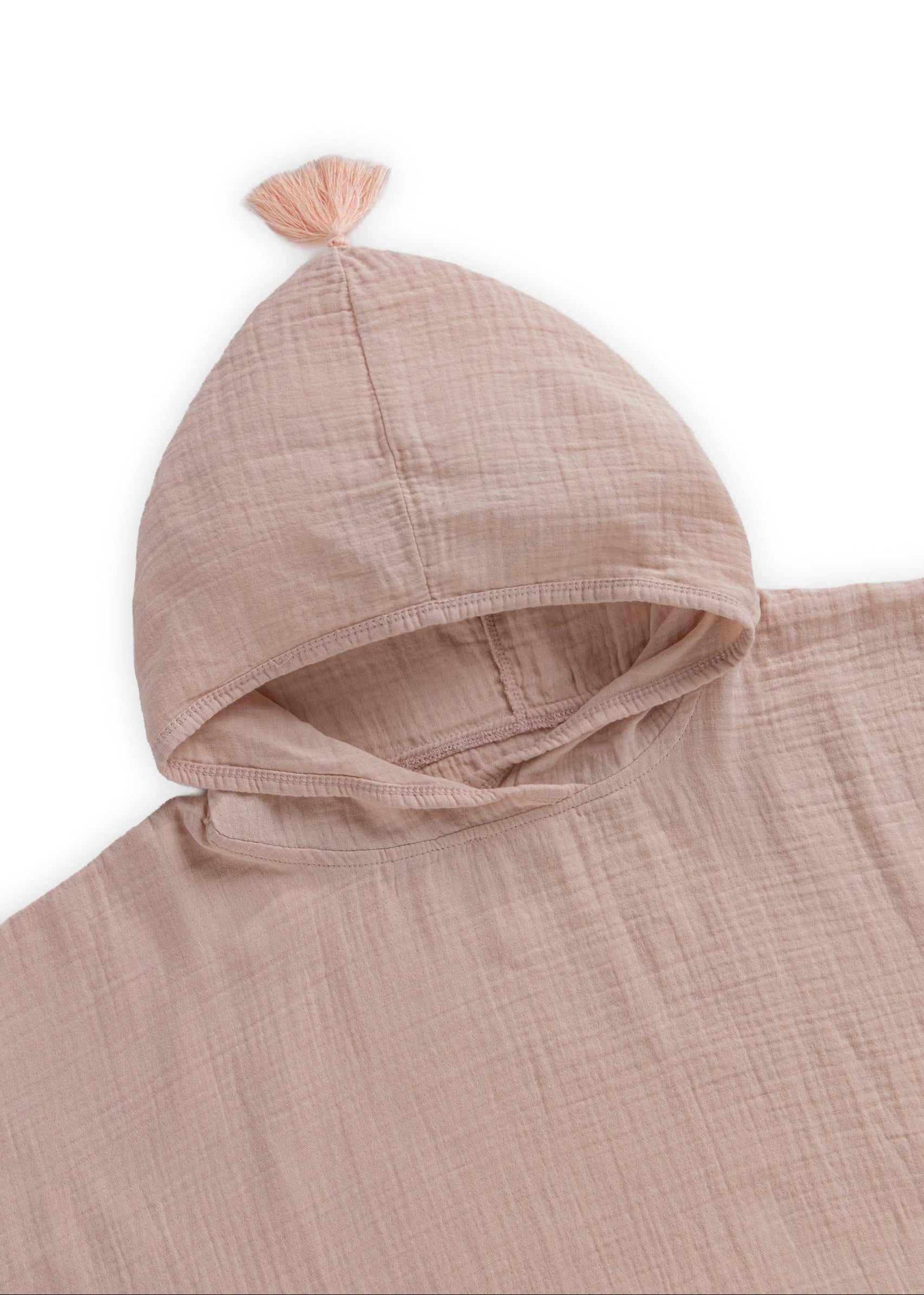 Muslin Poncho Pink